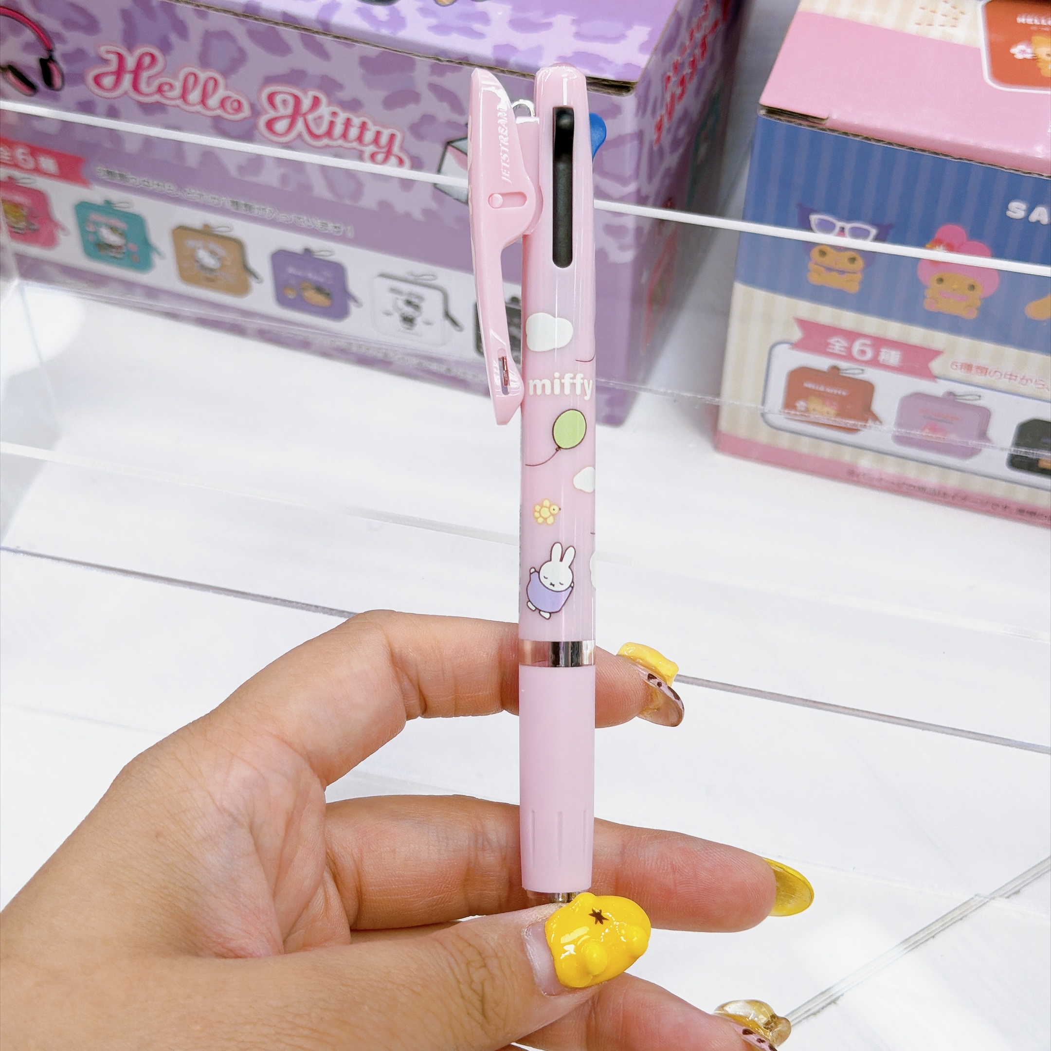 日本直送 日本製造 Miffy jetstream 三色筆
