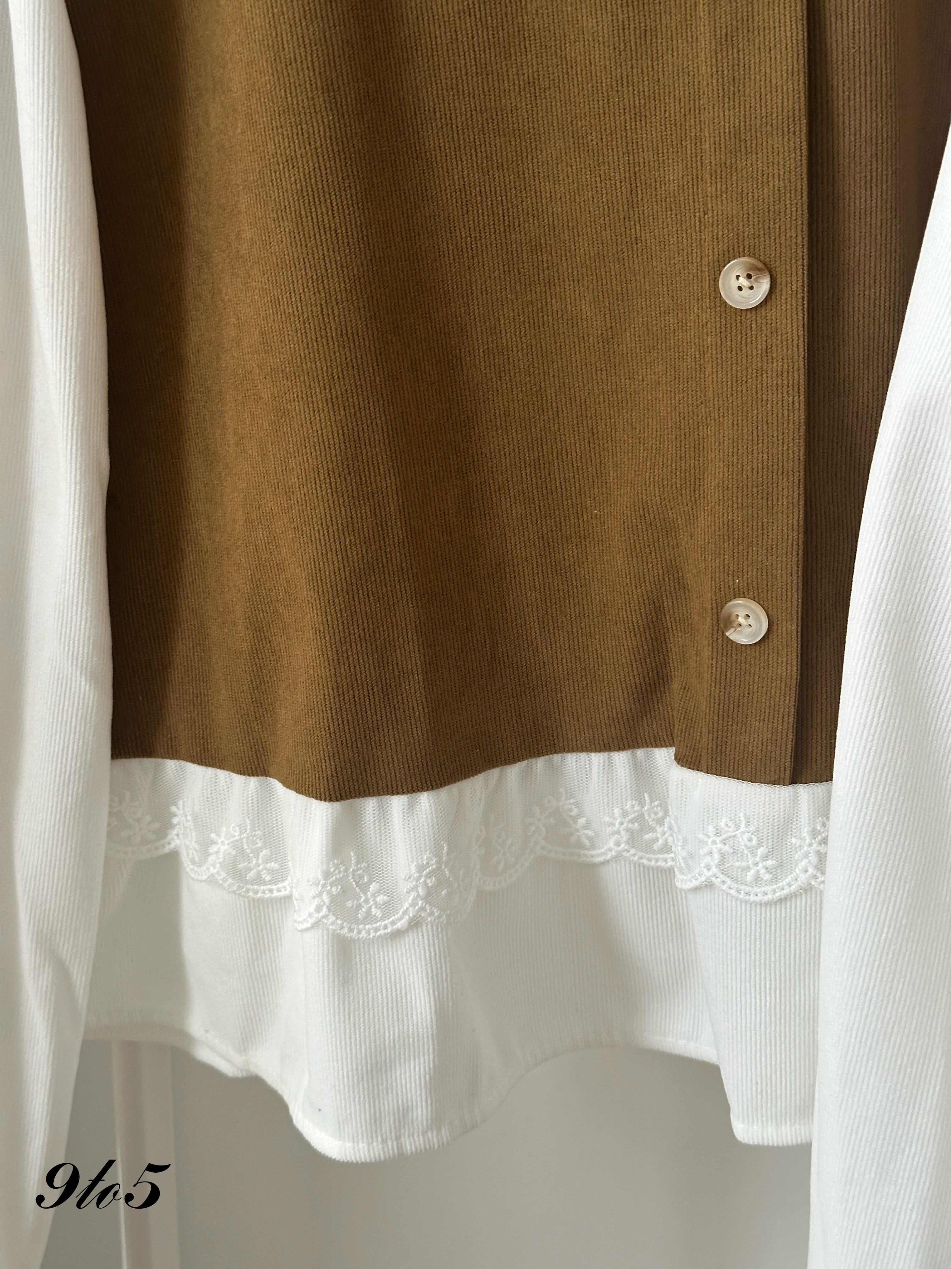 T4088 Fake Two-Piece Top - 4 Colors 