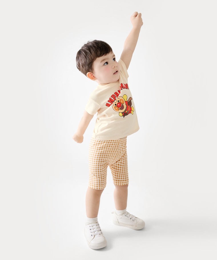 🌸代購預訂 台灣直送🌸正版授權 麵包超人印花純棉短袖T恤