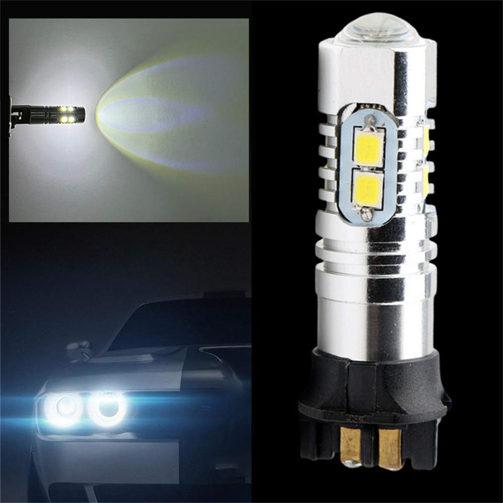 2x PW24W 2835 10 LED 轉向燈 白光 UA0527