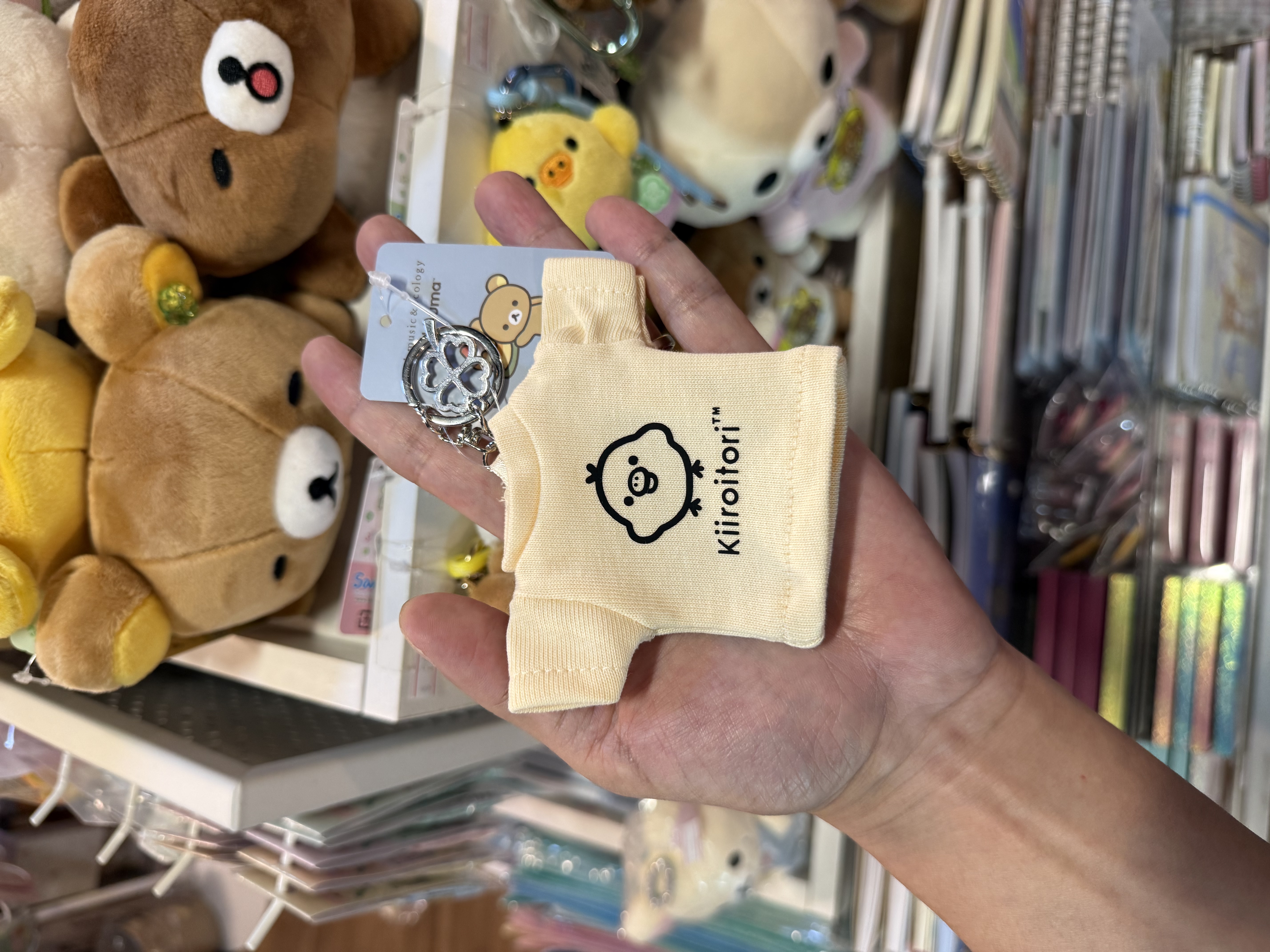 《現貨》全新日本Rilakkuma x earth music&ecology限定衫仔造型匙扣