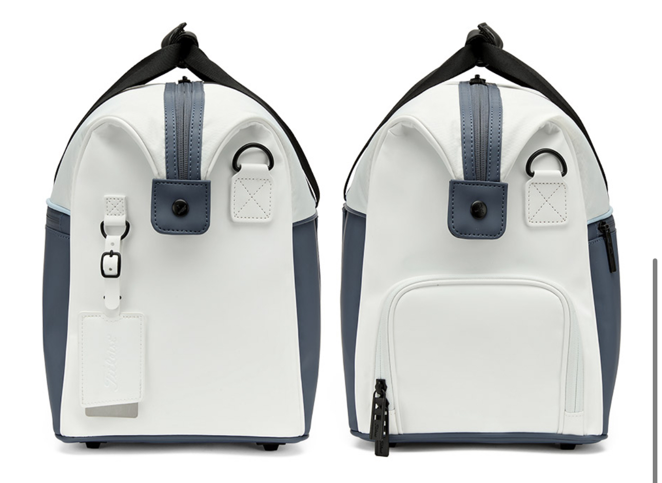 TITLEIST 優雅型高爾夫球衣物包 - 白/霧霾藍