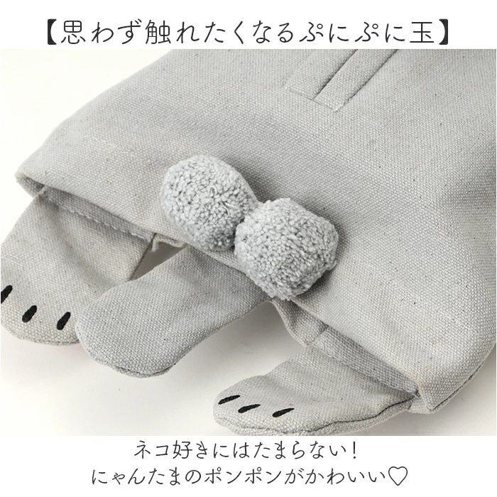 日本直送 And packable 貓咪造型紙巾套