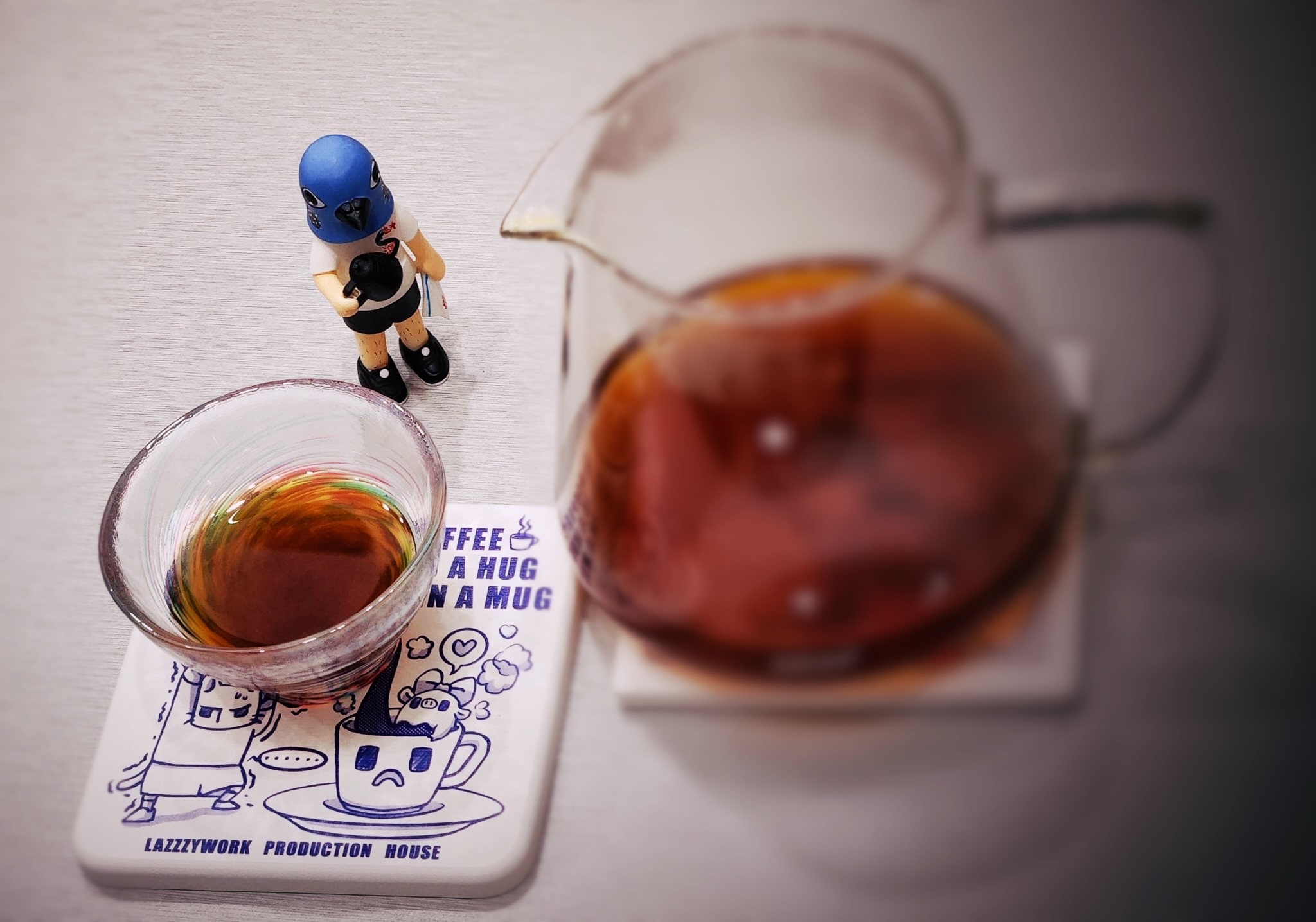 Coffee Illustration 吸水杯墊系列（支持香港創作｜硅藻土 / 陶瓷）