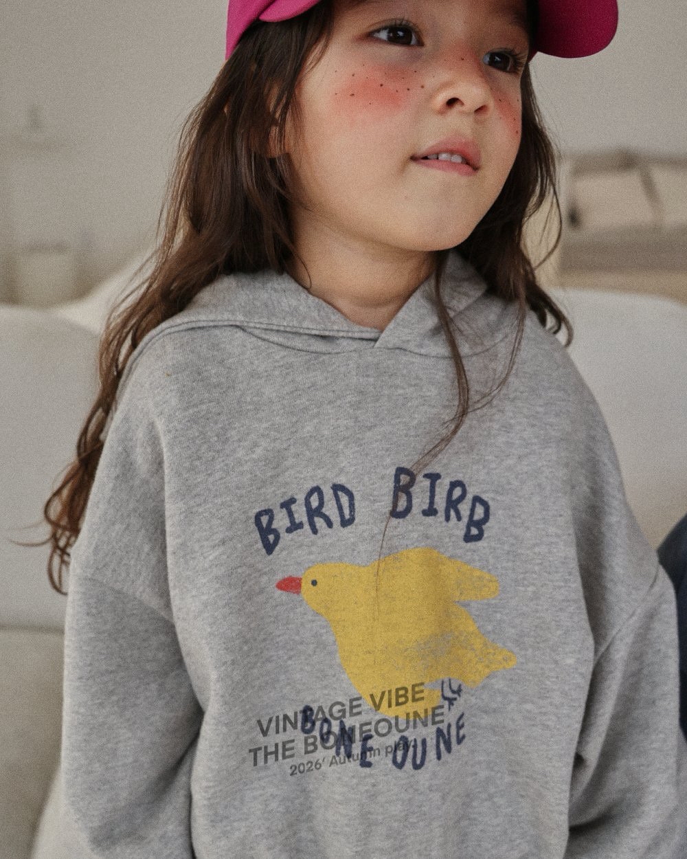 Boneoune | Bird Crop Hoodie