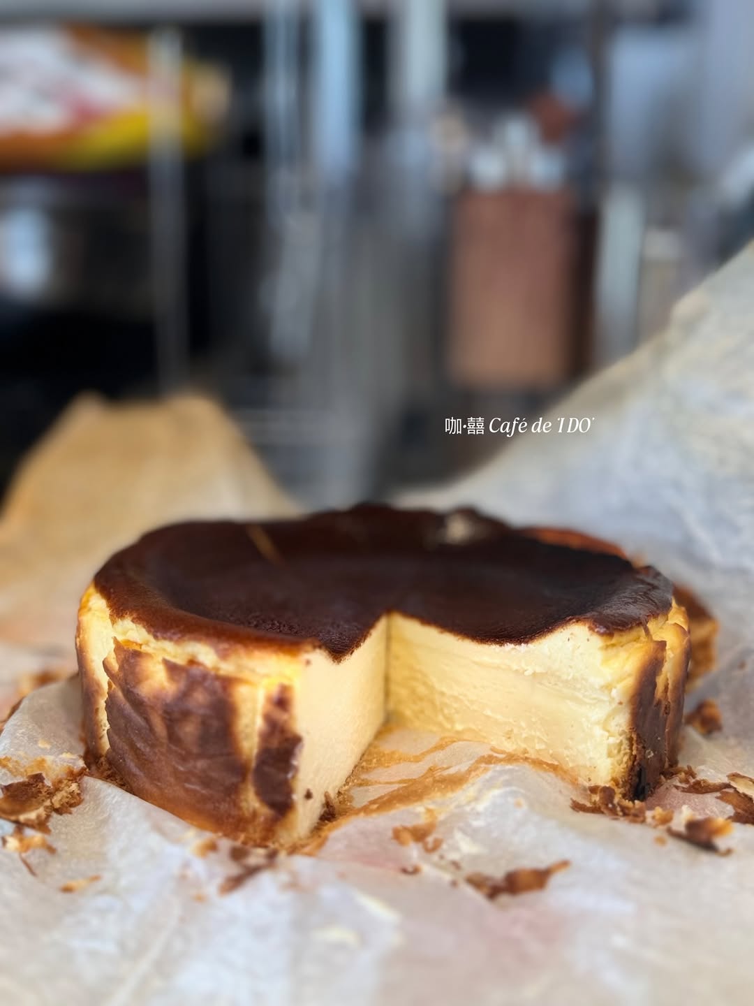 原味巴斯克蛋糕 Basque Cheesecake