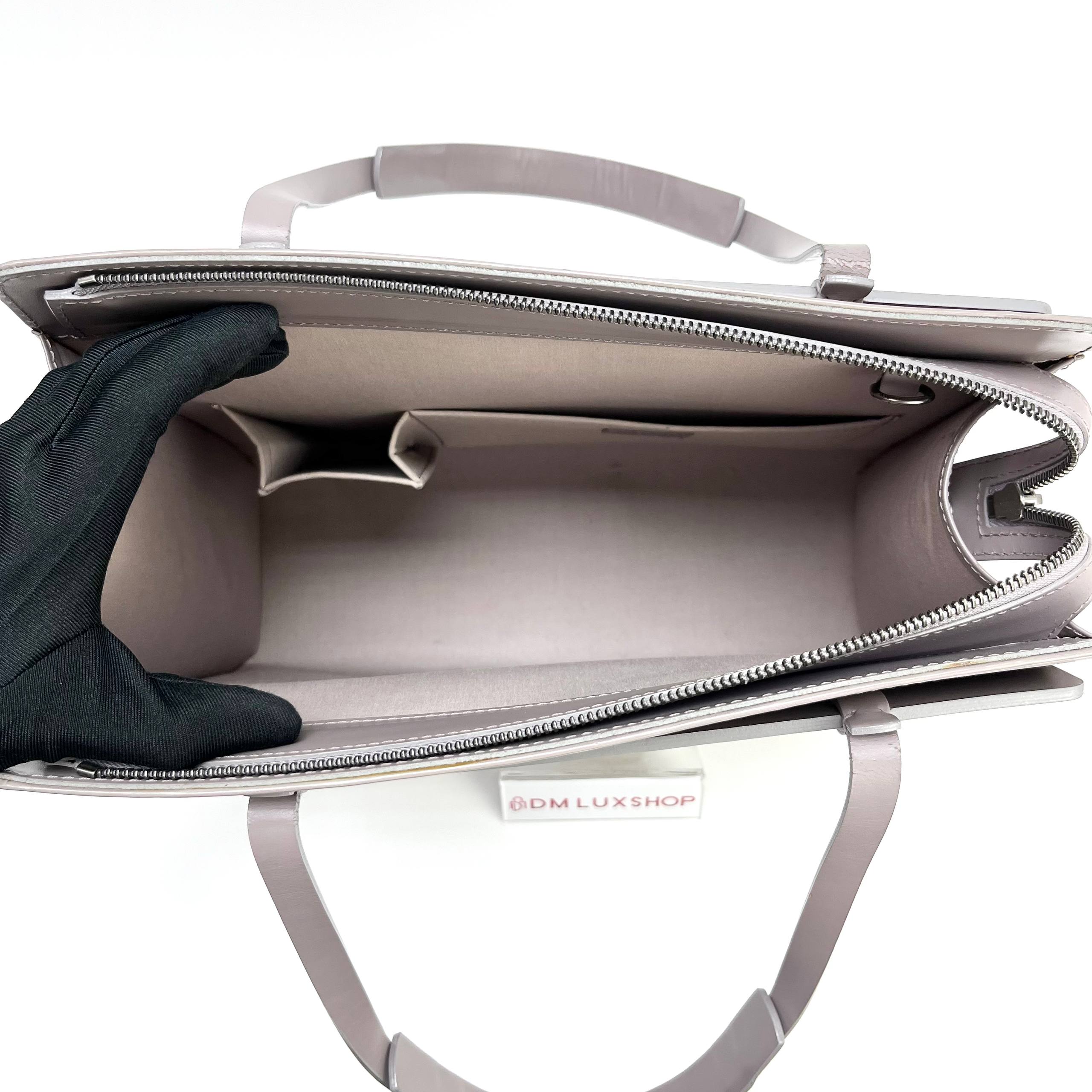 LV Purple Epi Leather Tote Bag