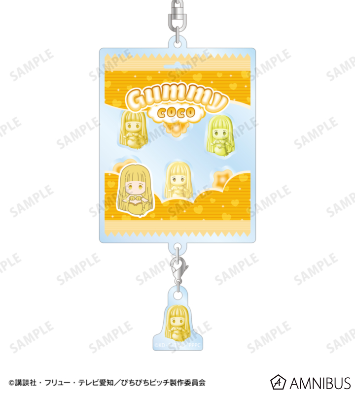 《Pre-Order》軟糖 petit-sserie Acrylic Keychain｜唱K小魚仙 Pichi Pichi Pitch AMNIBUS 商品 (26PP32-P)