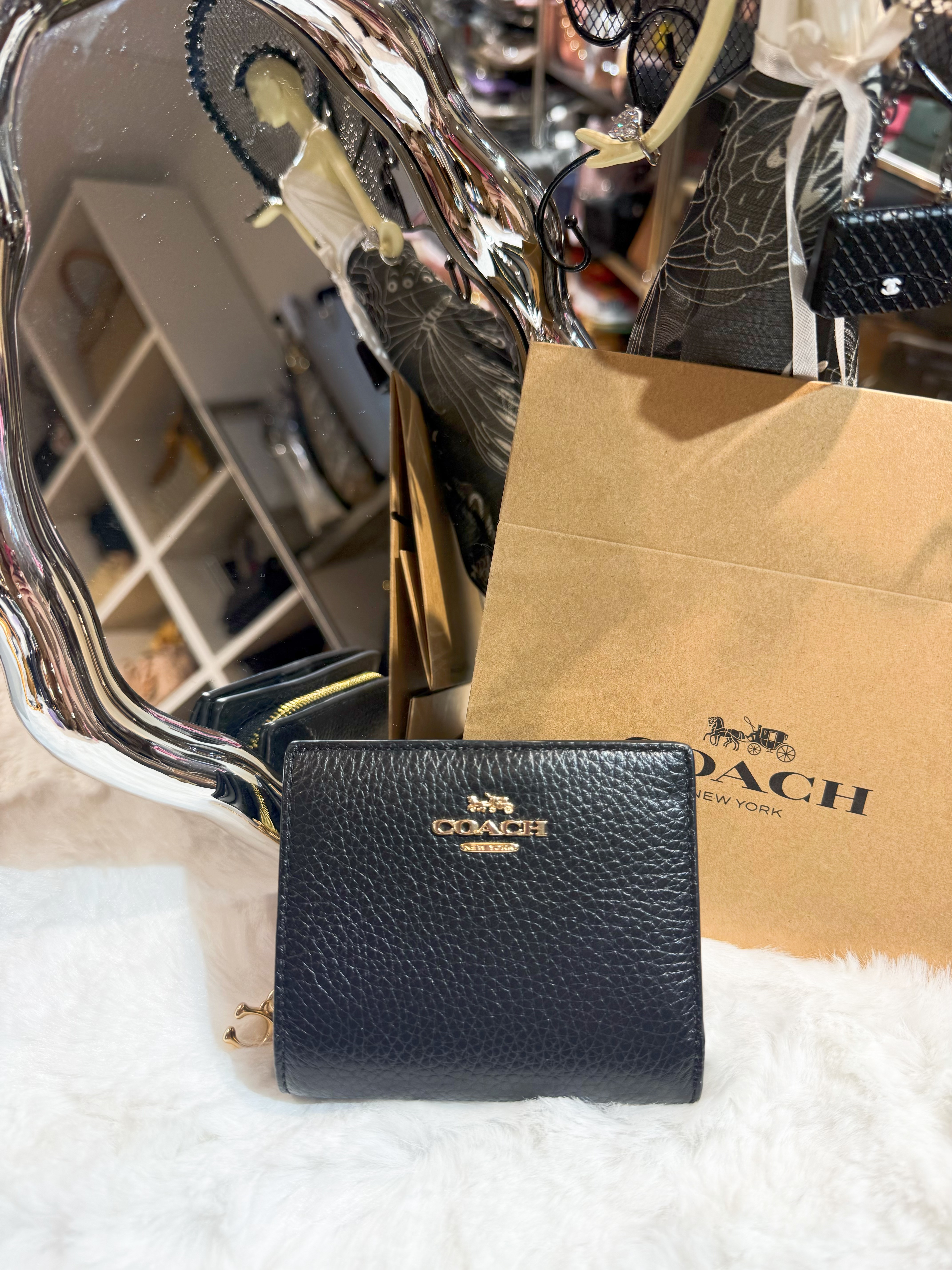Coach Snap wallet blk/g