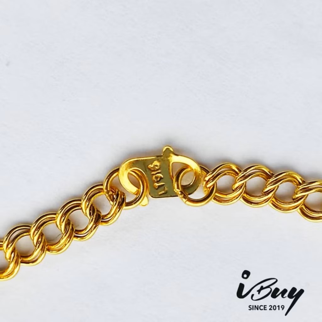 916 GOLD COCO BRACELET 14.5CM 916 金COCO 手链 14.5CM