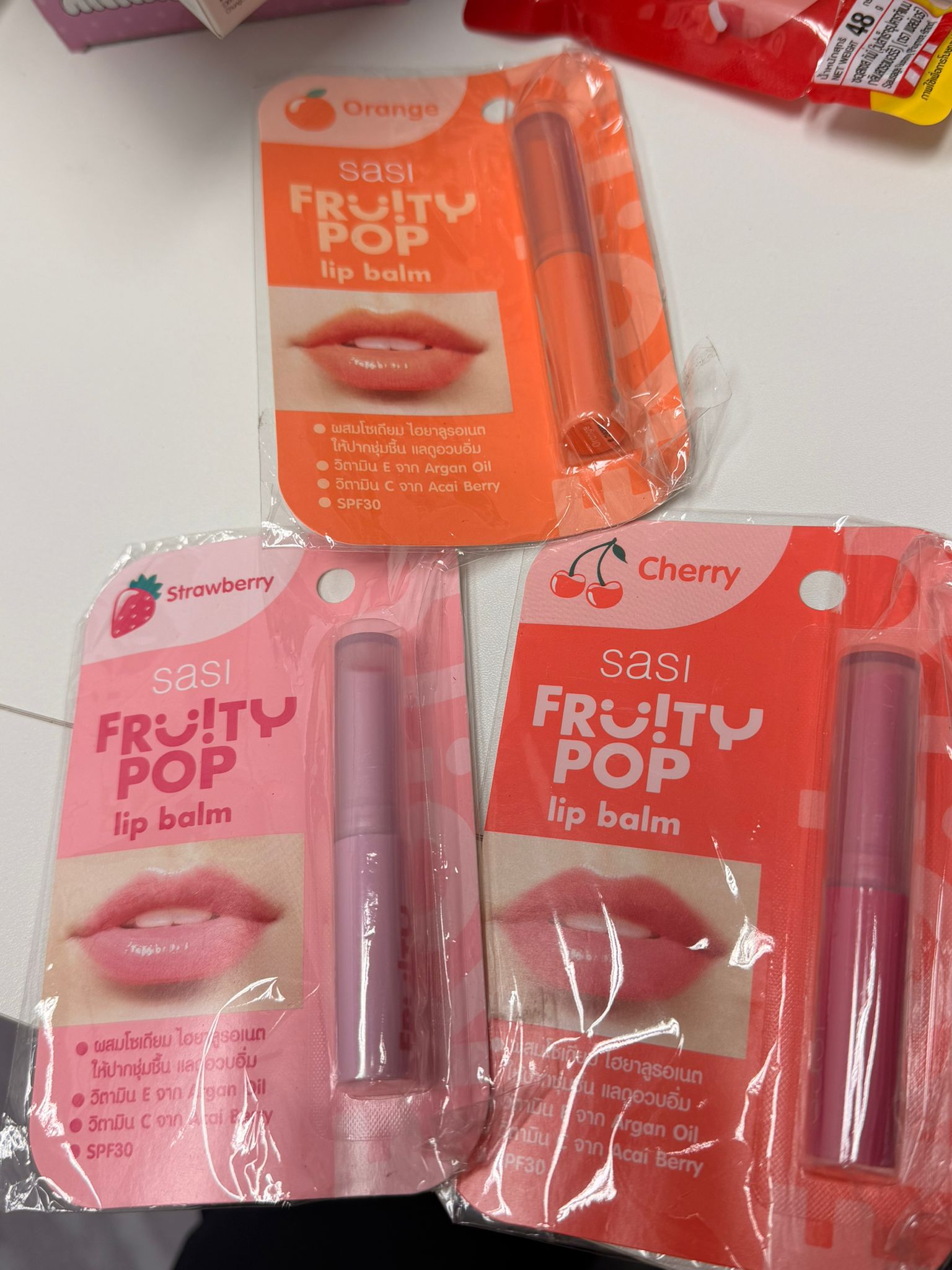 泰國Sasi 有色潤唇膏1.5g