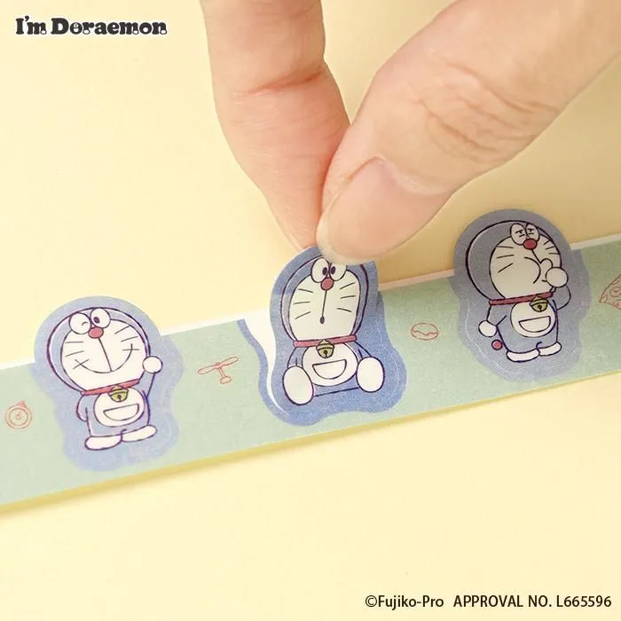 [訂購] 多啦A夢貼紙 卷裝貼紙 MT 紙膠帶 Doraemon文具精品 (日本製)｜四葉草系列