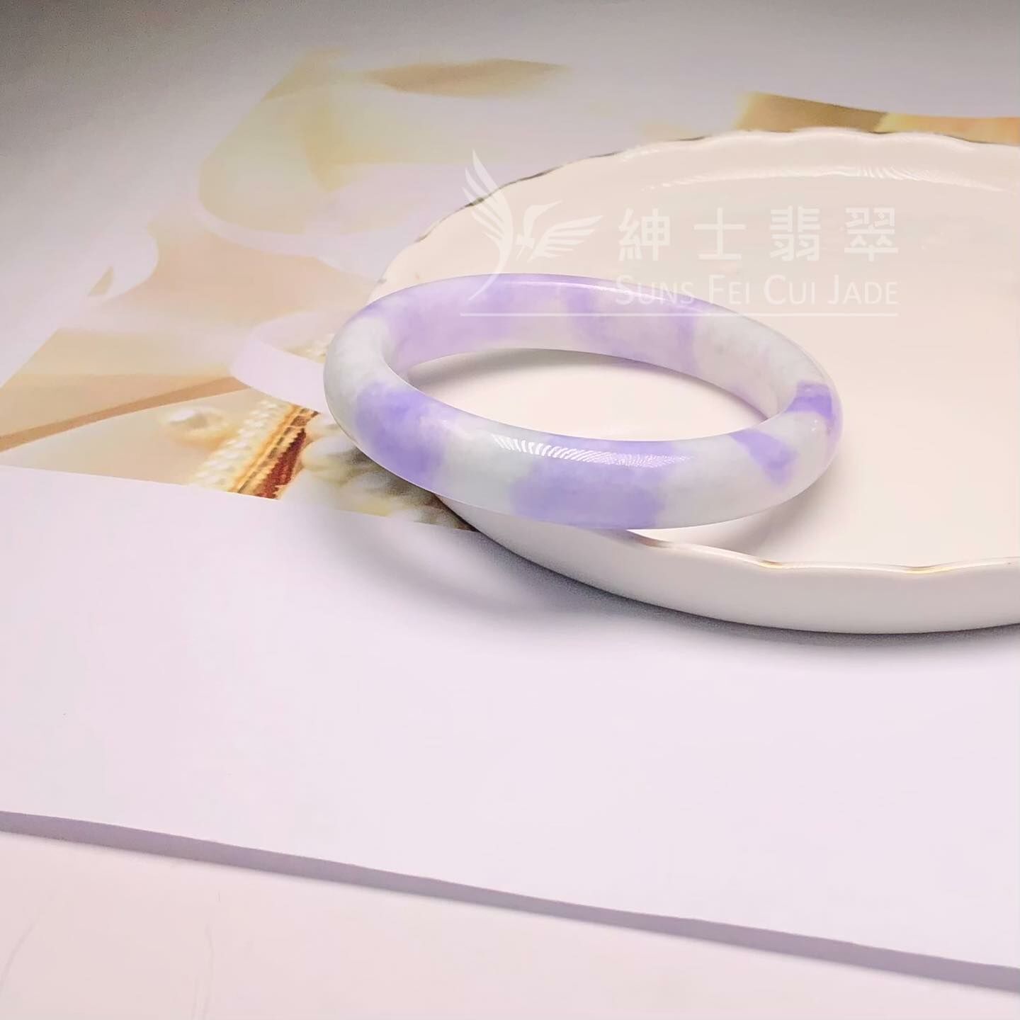 木那濃色藍紫福鐲52.7mm