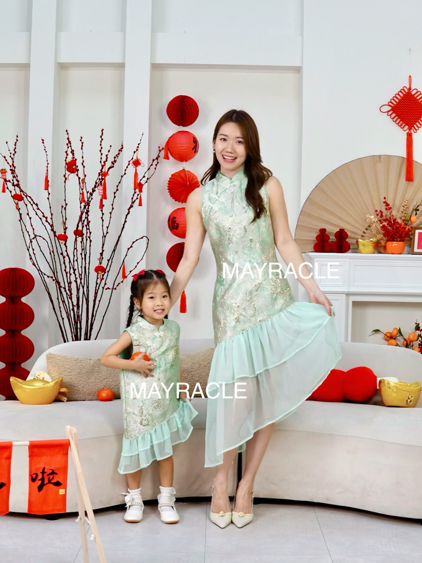 [PRE-ORDER] CNY 2027 Yu (玉) Girl Cheongsam