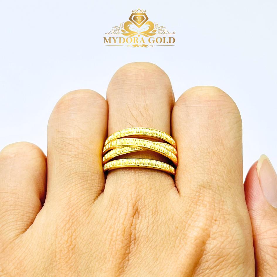 MYDORA Cincin Nabila Full Gold Liner (5G) l EMAS 916/22K