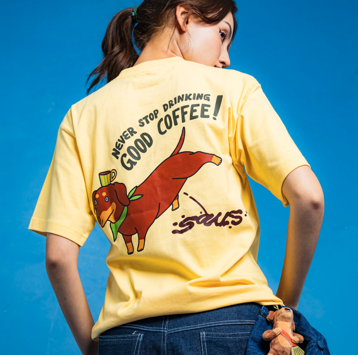 【預訂】泰國臘腸狗Cafe BENKOFF Dog Pee Shirt