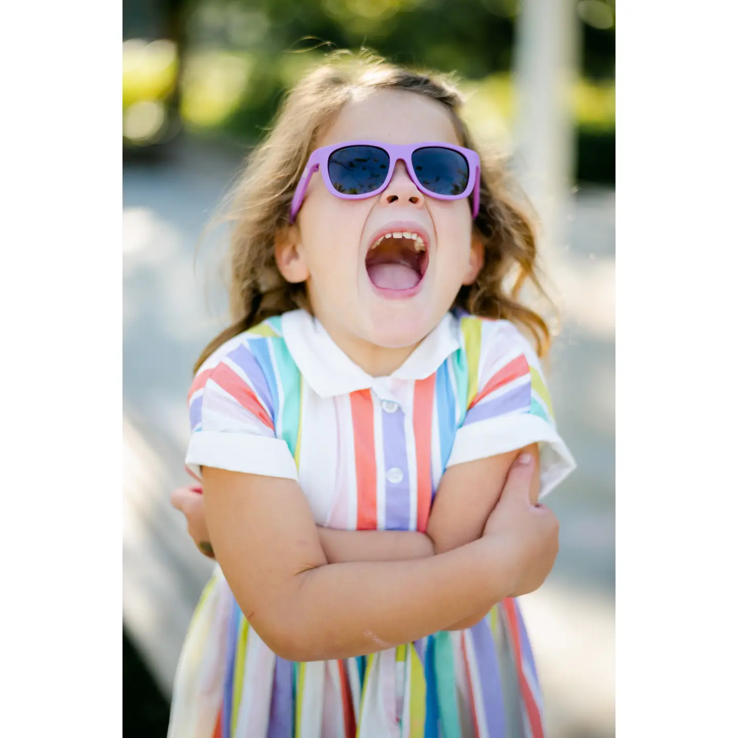 Little Lilac Navigator Baby and Kids Sunglasses