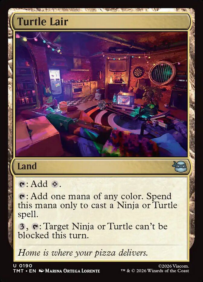 Turtle Lair [TMT-190] [EN]