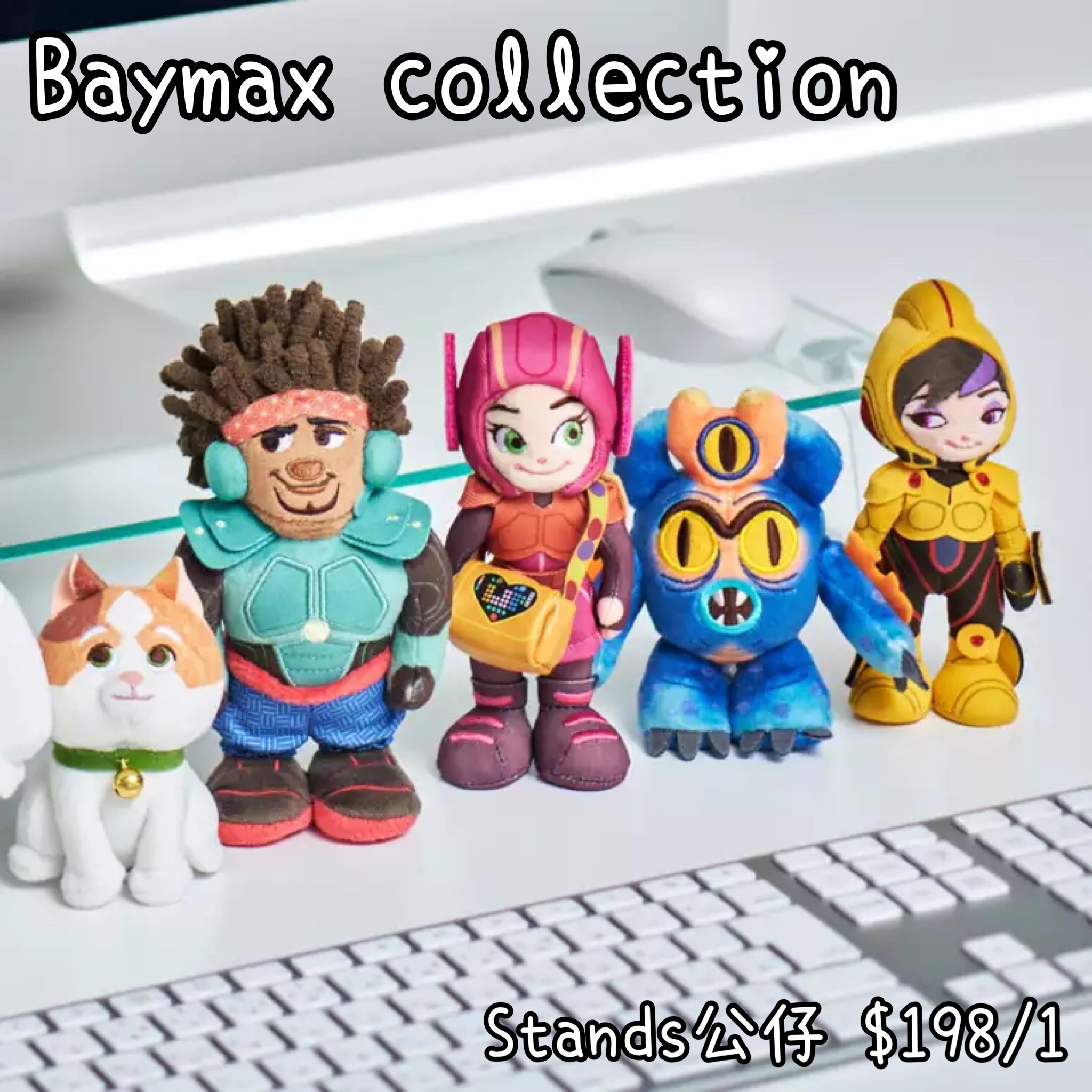 ：日本：DISNEY STANDS 21/4 日本發賣 STANDS 公仔