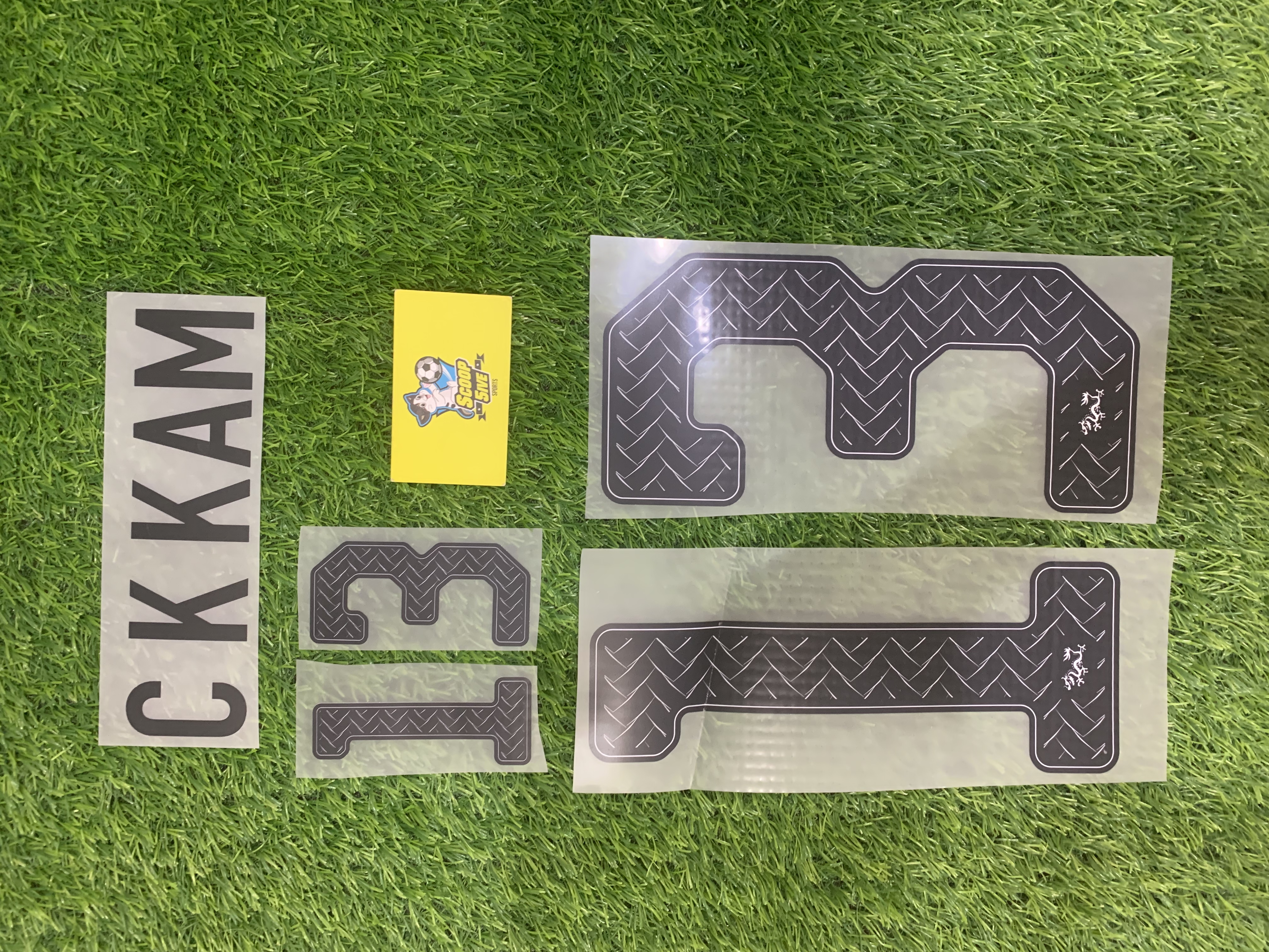 2026-27 香港 作客 DIY 印字 13 C K Kam 甘智健 2026-27 Hong Kong Away Name & Numbering 13 C K Kam