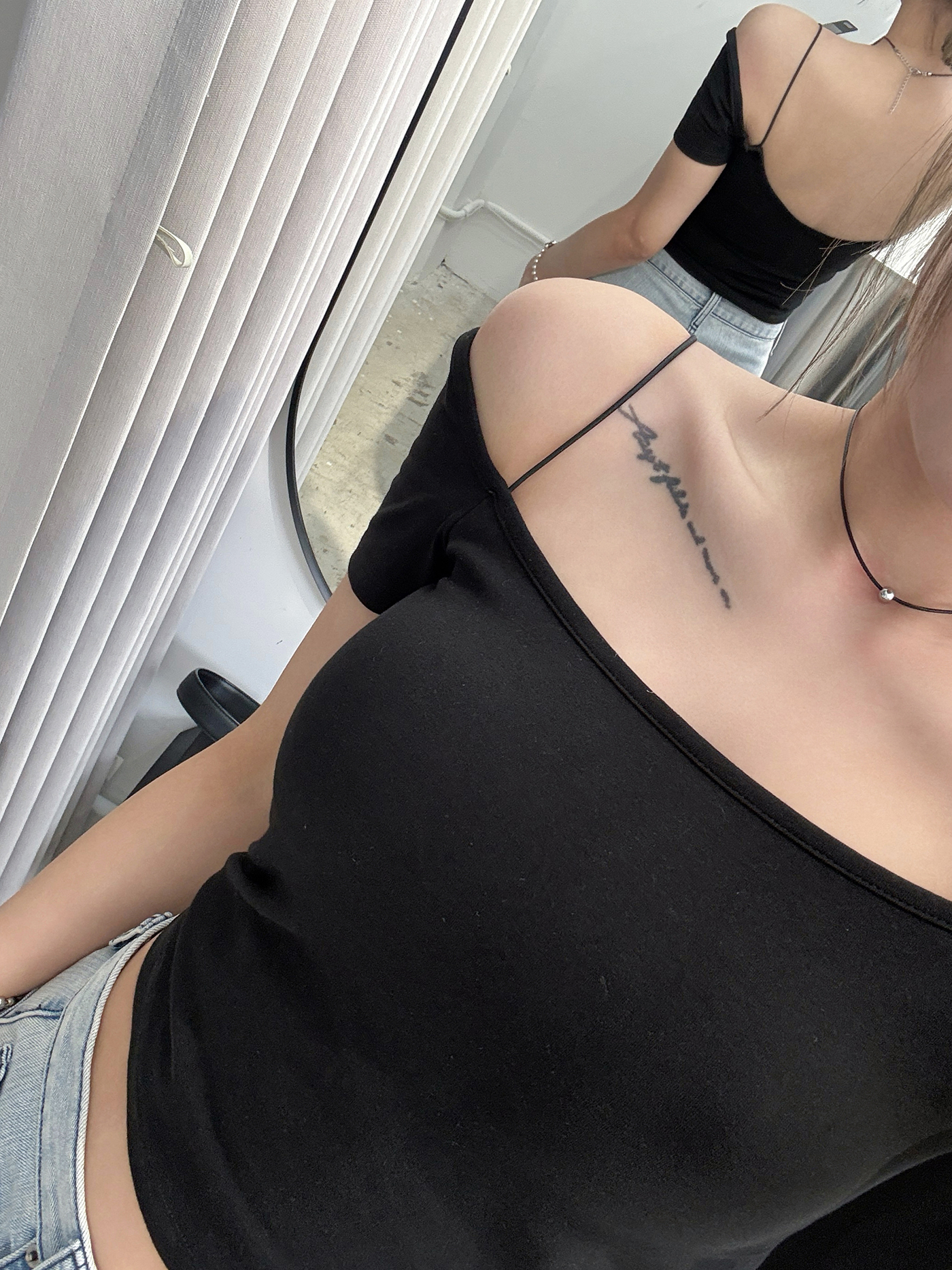 𝐃𝐨𝐮𝐛𝐥𝐞 𝐬𝐭𝐫𝐚𝐩 𝐨𝐟𝐟-𝐬𝐡𝐨𝐮𝐥𝐝𝐞𝐫 𝐛𝐫𝐚 𝐭𝐨𝐩