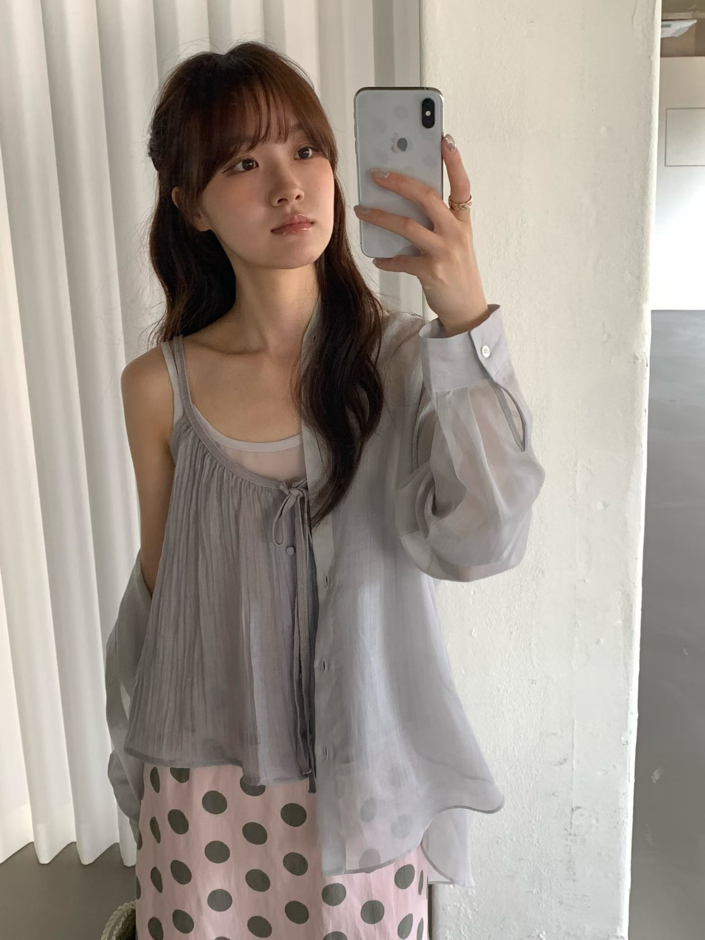 🇰🇷東大門女裝 | sheer layered sleeveless 