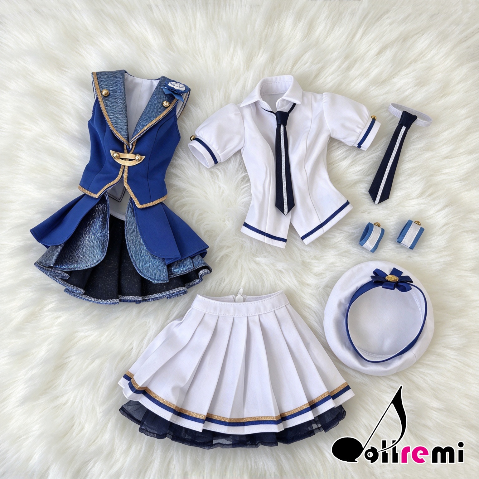 【dollremi】(DD0959) COS 偶像大師 百萬演唱會 THE IDOLM@STER MILLION LIVE!  最上靜香 Mogami Shizuka - Crecent Blue