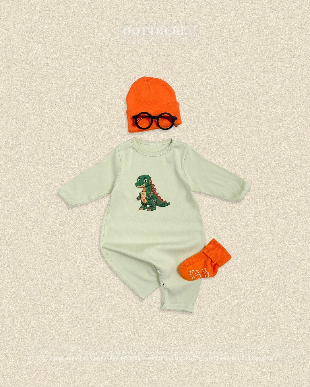 OOTT | (bebe) Robot Dinosaur Full Body Suit 