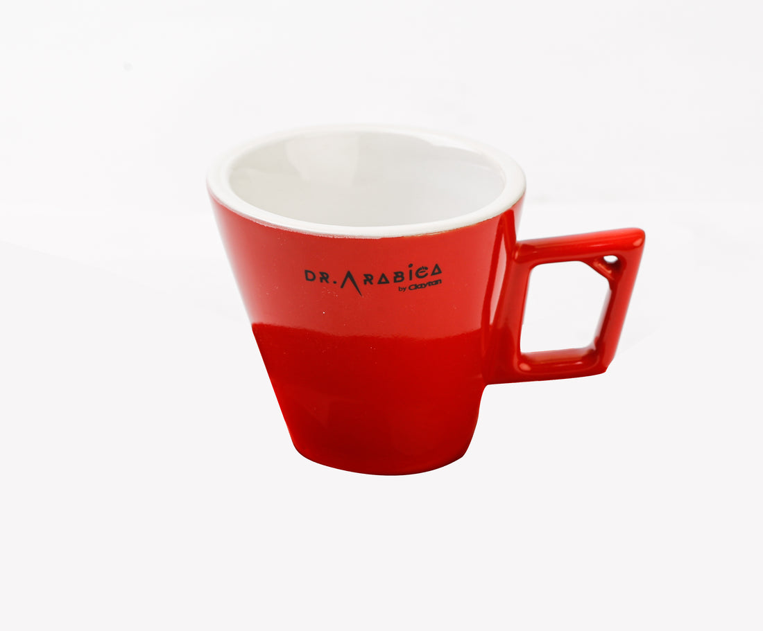 Dr. Arabica Professional Series - Espresso 60ml, 90ml & 120ml Cup & Saucer