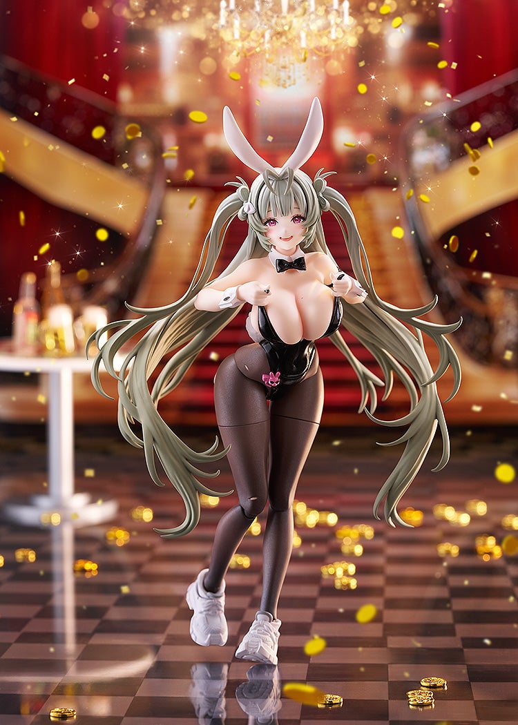 (預訂訂金 $200 / $300) (總價 $680 / $848) Max Factory figma 710 勝利女神：妮姬 索達：閃亮兔女郎 (行版普通版 / 日版特典版) NIKKE Soda: Twinkling Bunny