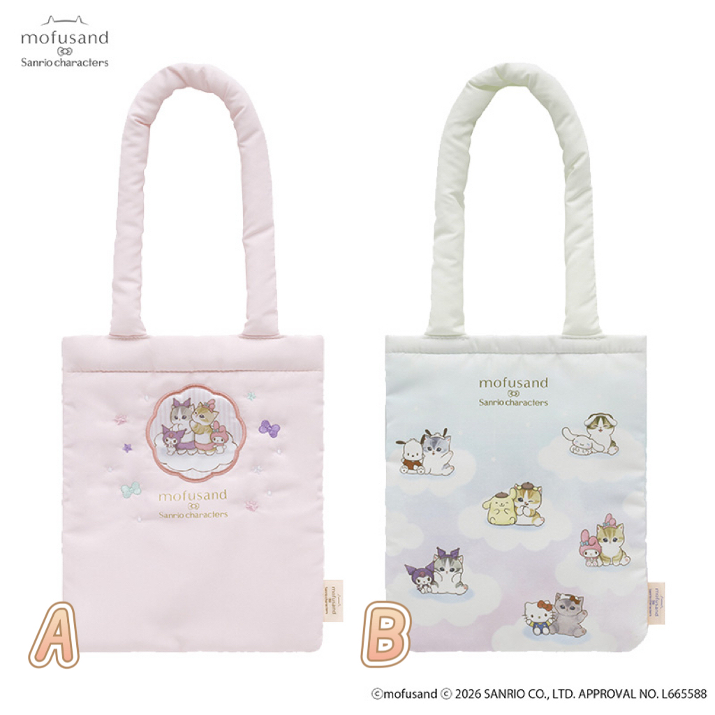 🎀【預訂】Sanrio x Mofusand 手提袋