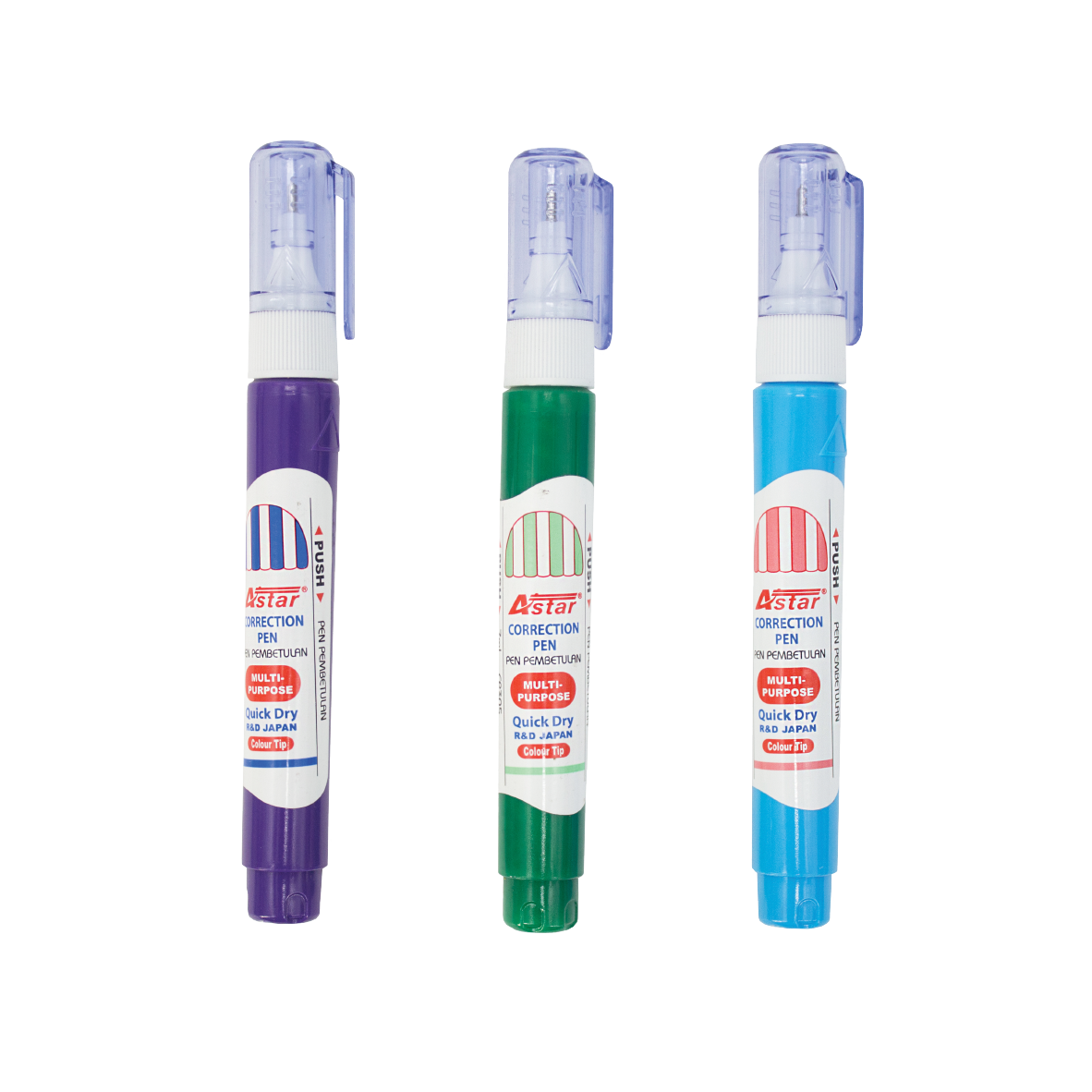 Astar Correction Pen CP305 – Liquid Paper Pen Pembetulan (7ml, Quick Dry)