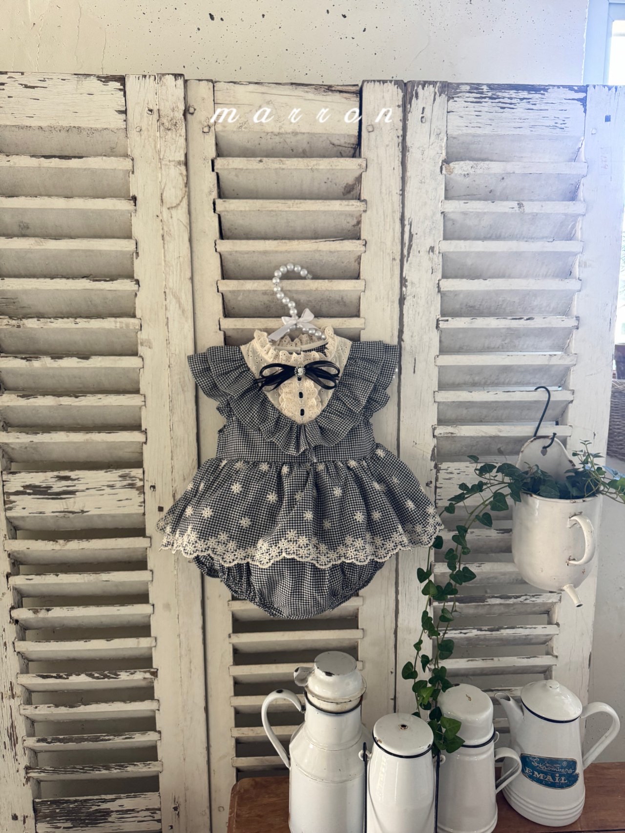 🇰🇷marron babysuit