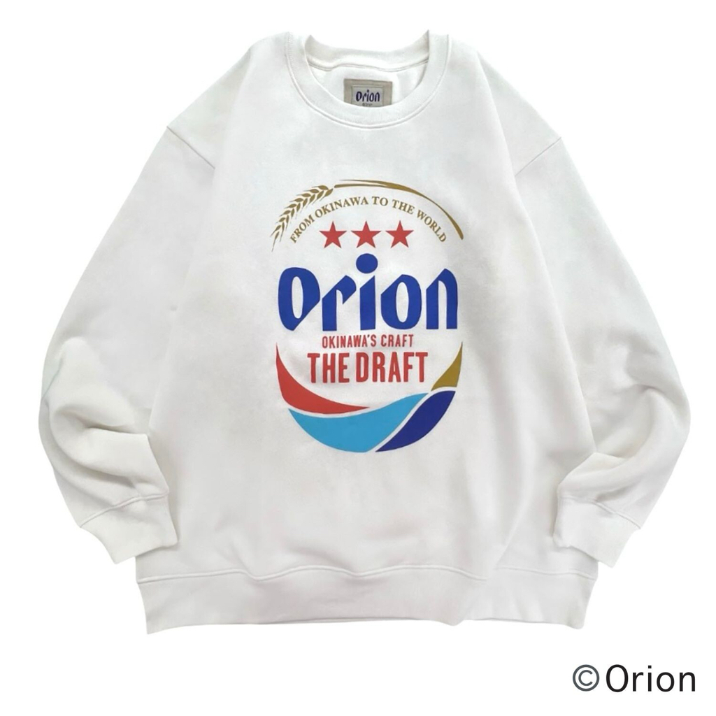 日版 沖縄 x Orion啤酒 長袖衛衣(全1款)