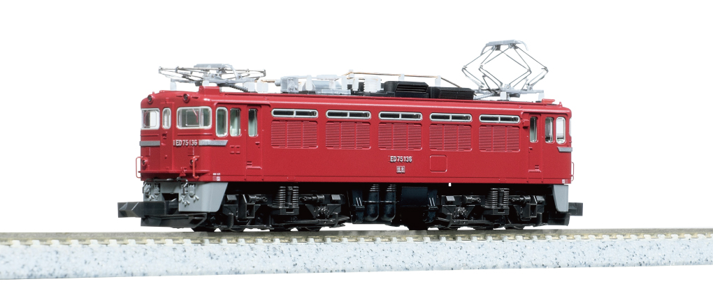 Kato 馬達升級型車頭機關車系列： ED75 后期型 3075-5