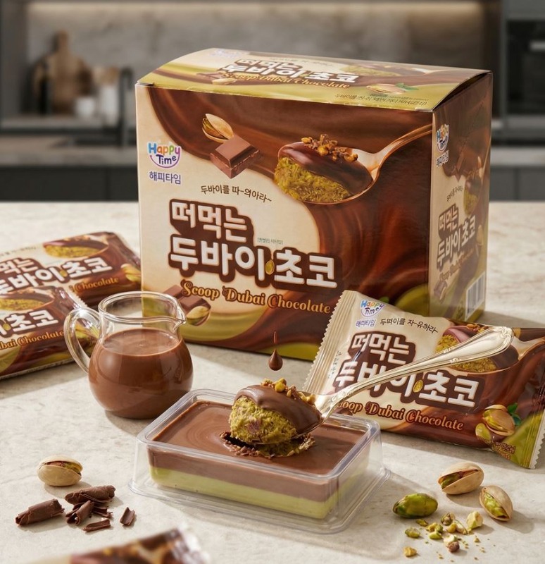 YW260574 - 韓國製造 HAPPY TIME 杜拜巧克力 60g (1套2個)