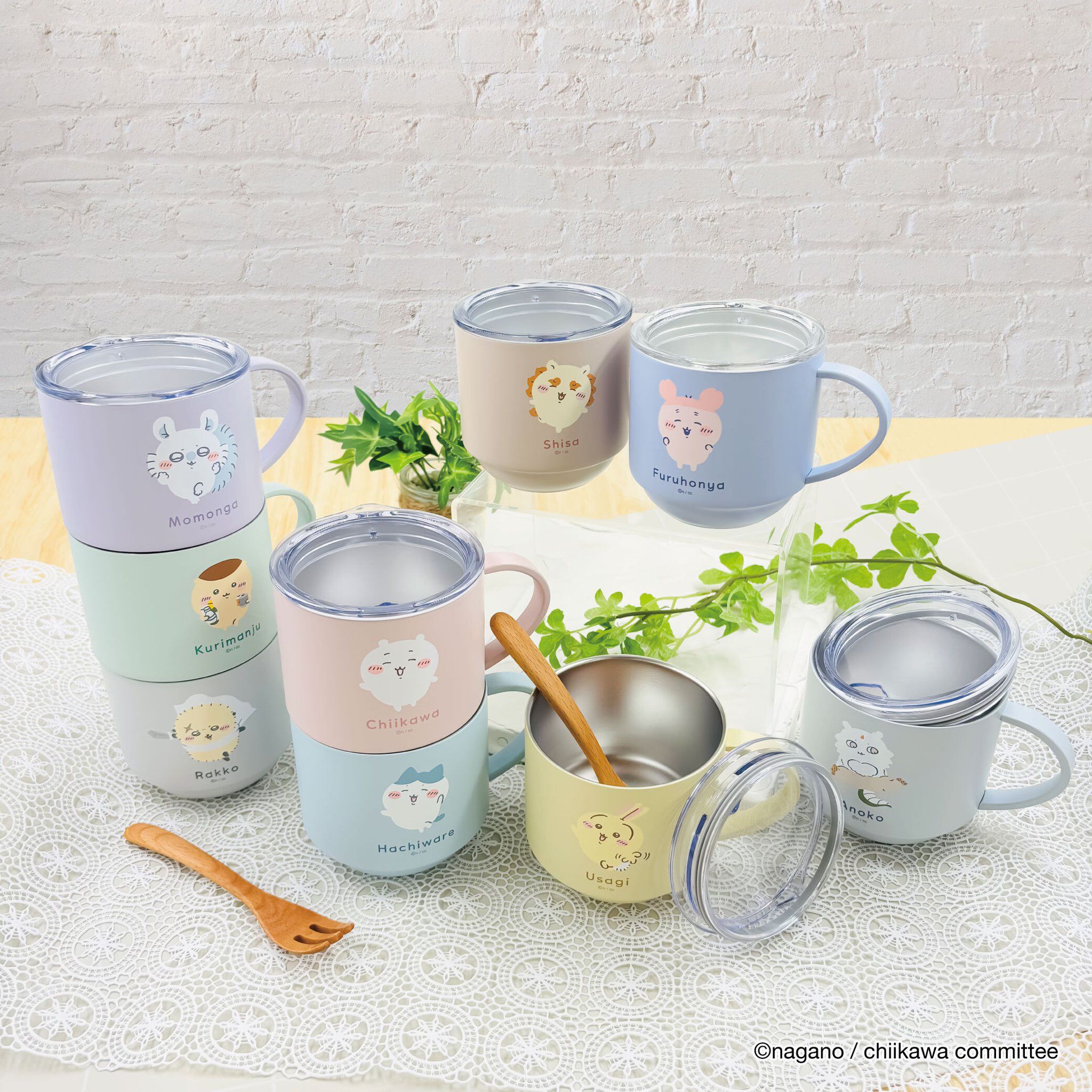 四月連線貨品 - 日本 CHIIKAWA附蓋不鏽鋼杯280ml