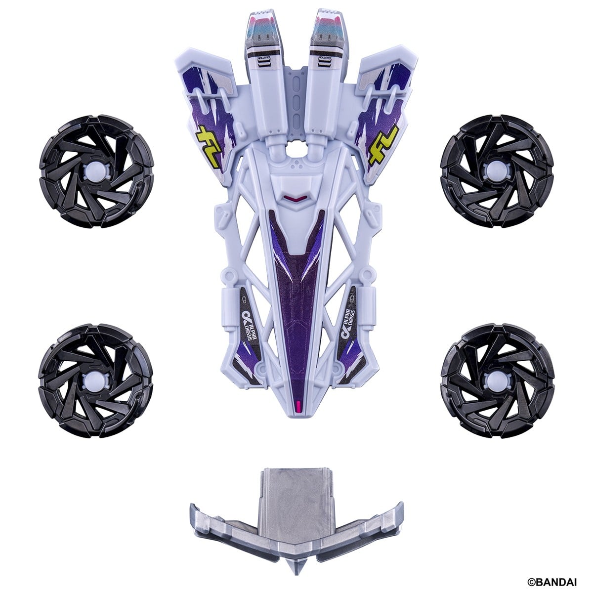 (預訂訂金 $84) (總價 $84) Bandai 爆裂戰車-09 BR-09 蜥蝪強化零件 (行版) Barabaride Booster Set BR-09 Lizard Kit 