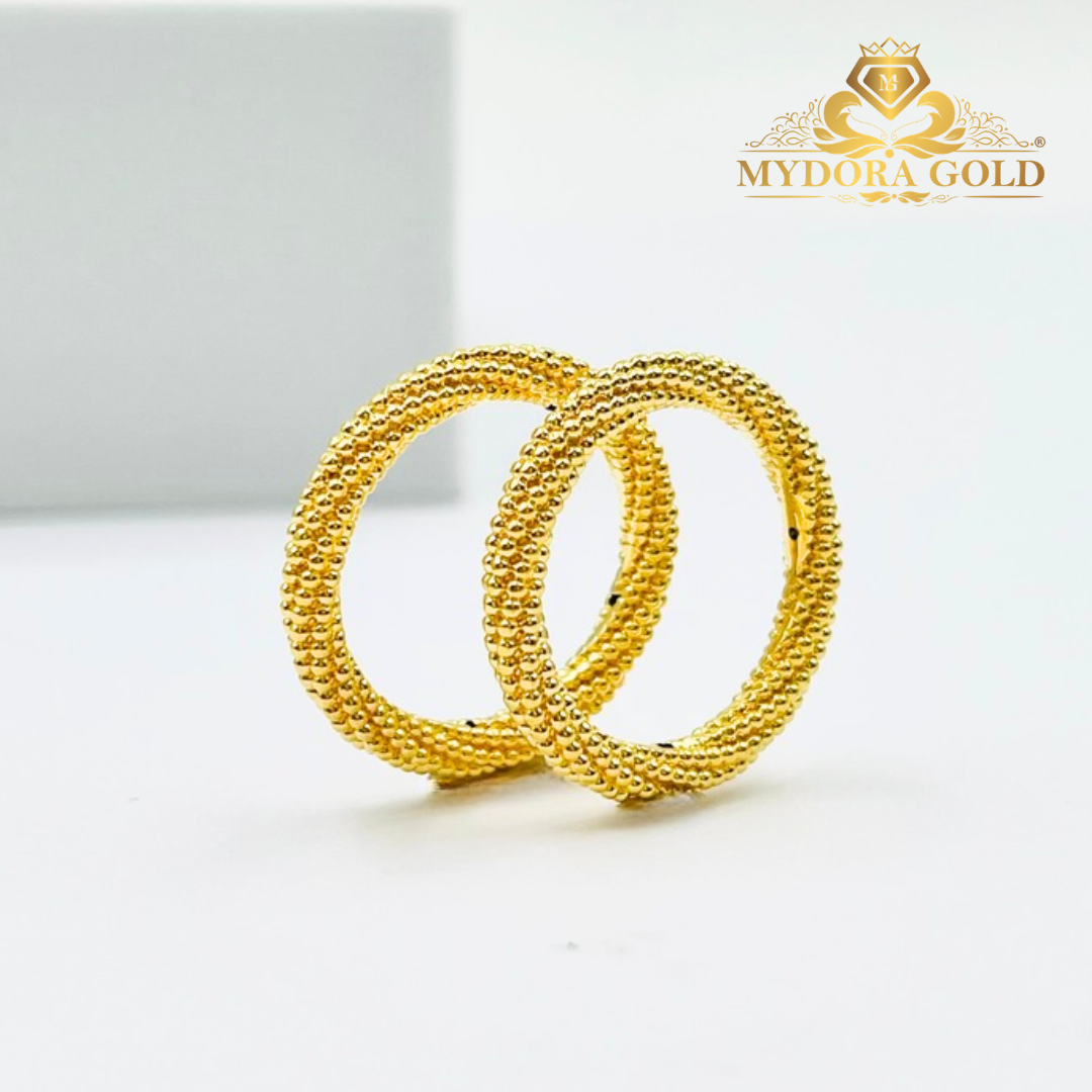 MYDORA Cincin Belah Rotan Pintal Jagung (5G) l EMAS 916/22K