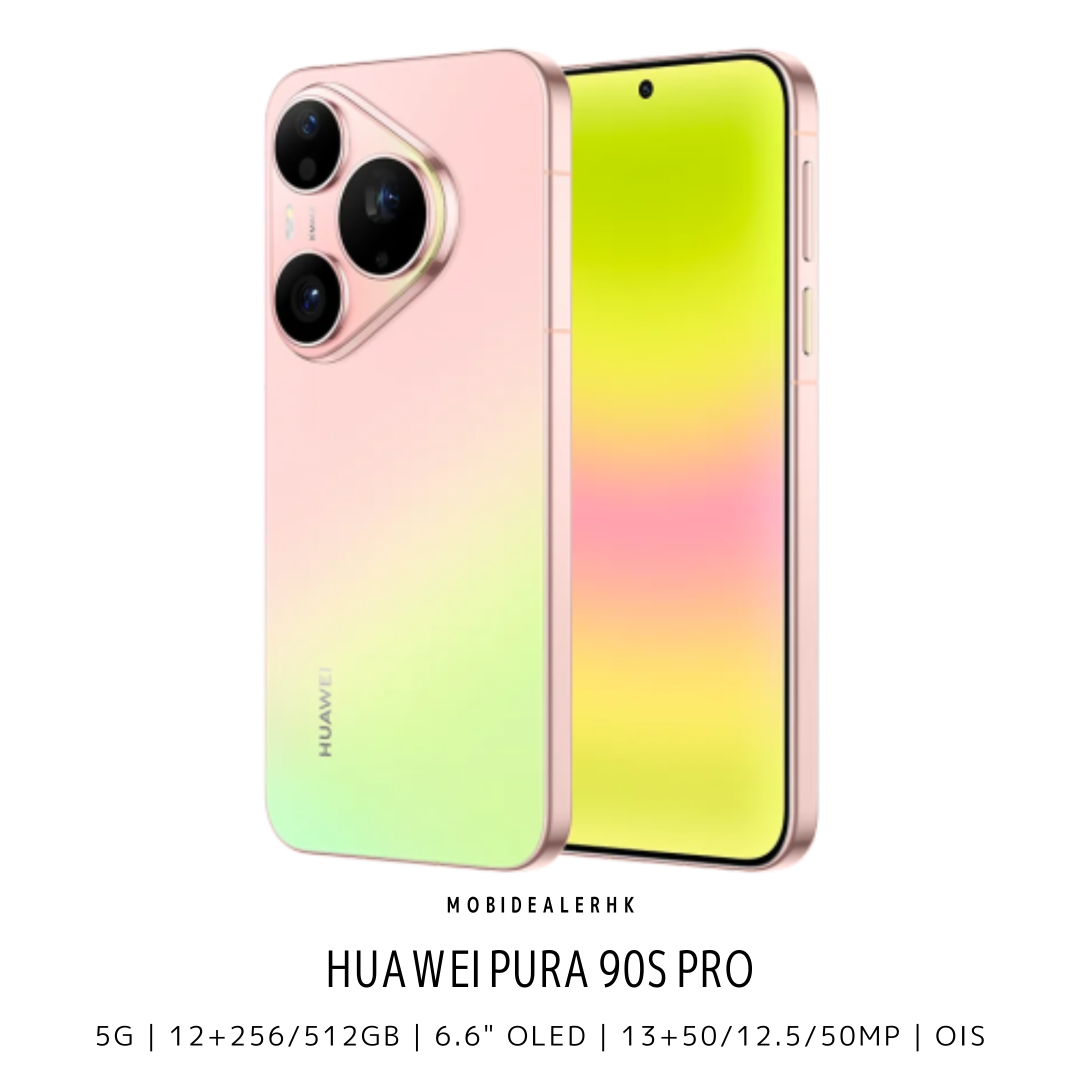 Huawei Pura 90s Pro | 華為 Pura 90s Pro | 5G | 智能手機 | 12+256/512Gb | 6.6" OLED | 13+50/12.5/50MP | OIS