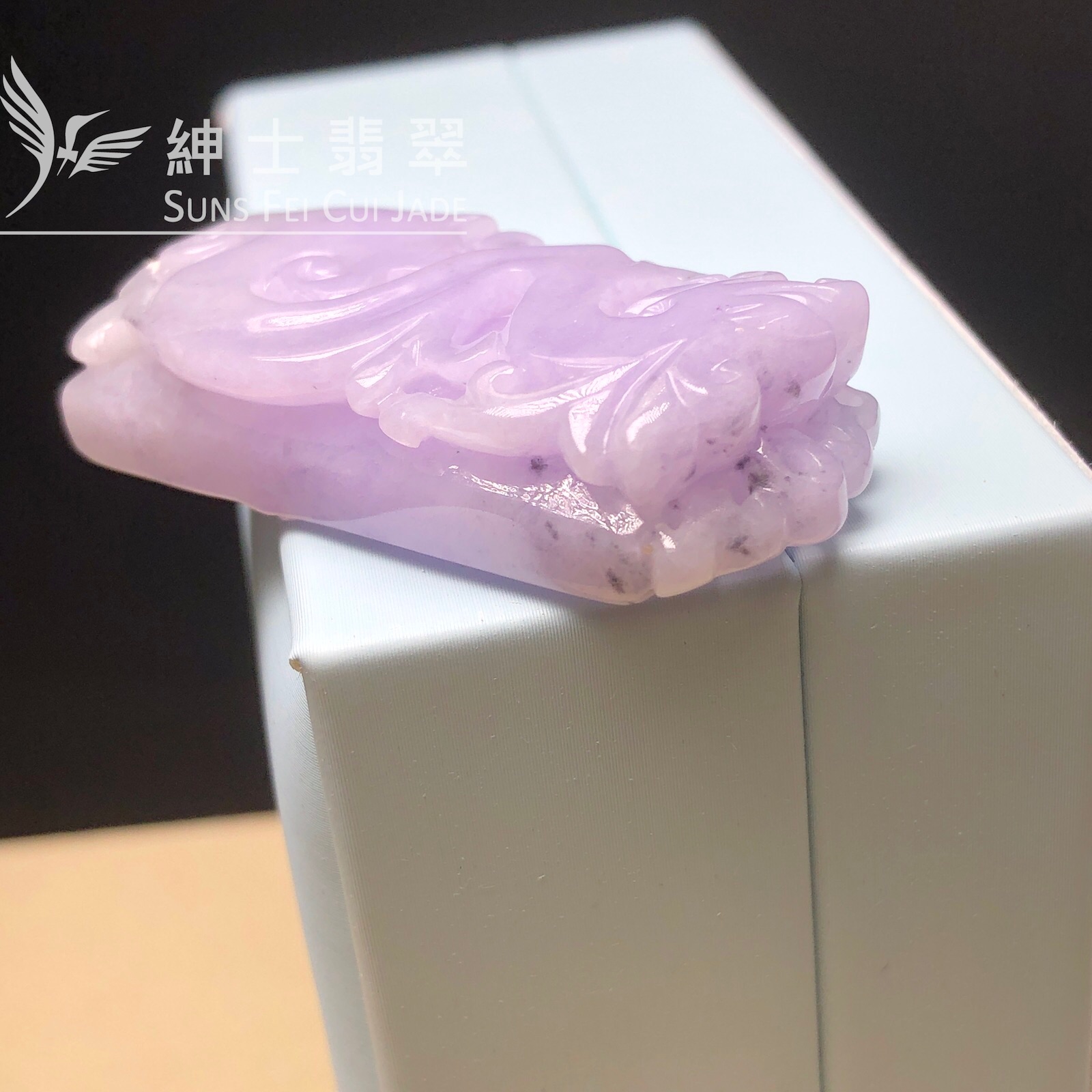 YK01085 紫羅蘭復古龍牌