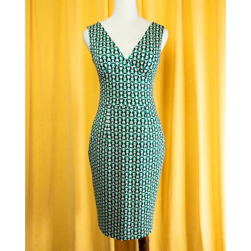 (Ready-Made) The 90s Party Queen Style Diana Dress (FM156)
