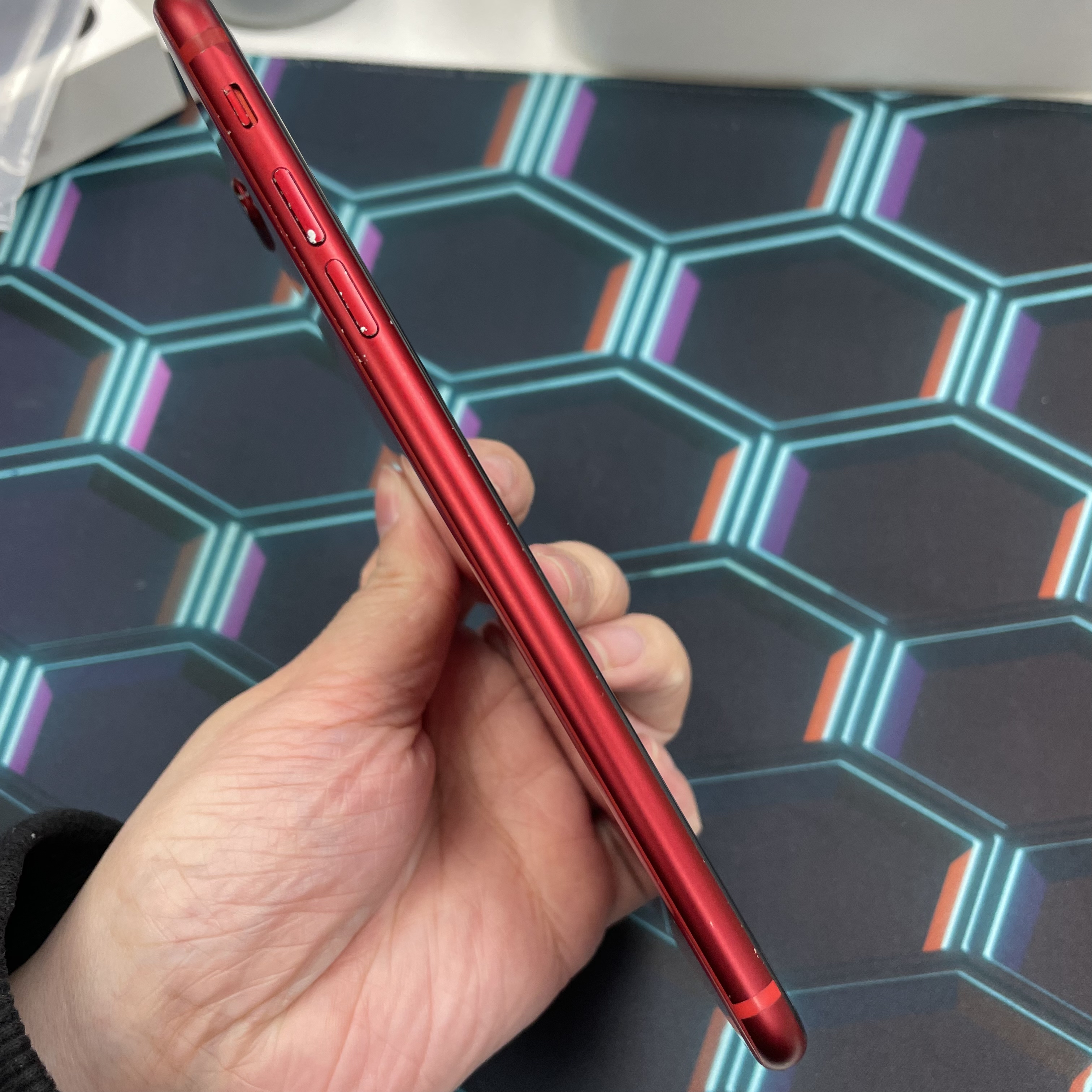 *6142 8 Plus 靚機 64GB 電75 紅色 red