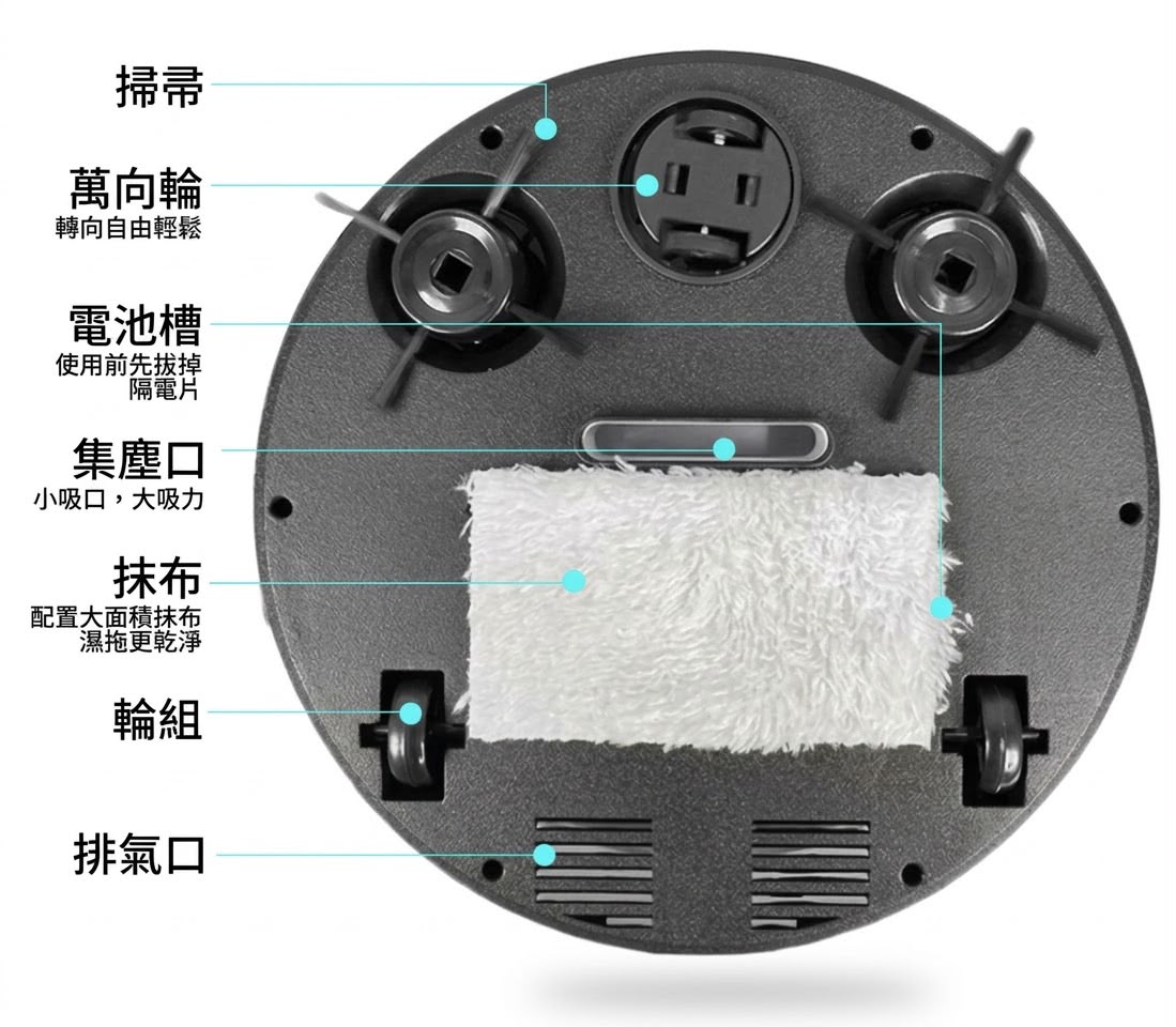 Sweepin Robot Smart 智能小型簡單掃地機械人 (預購產品)