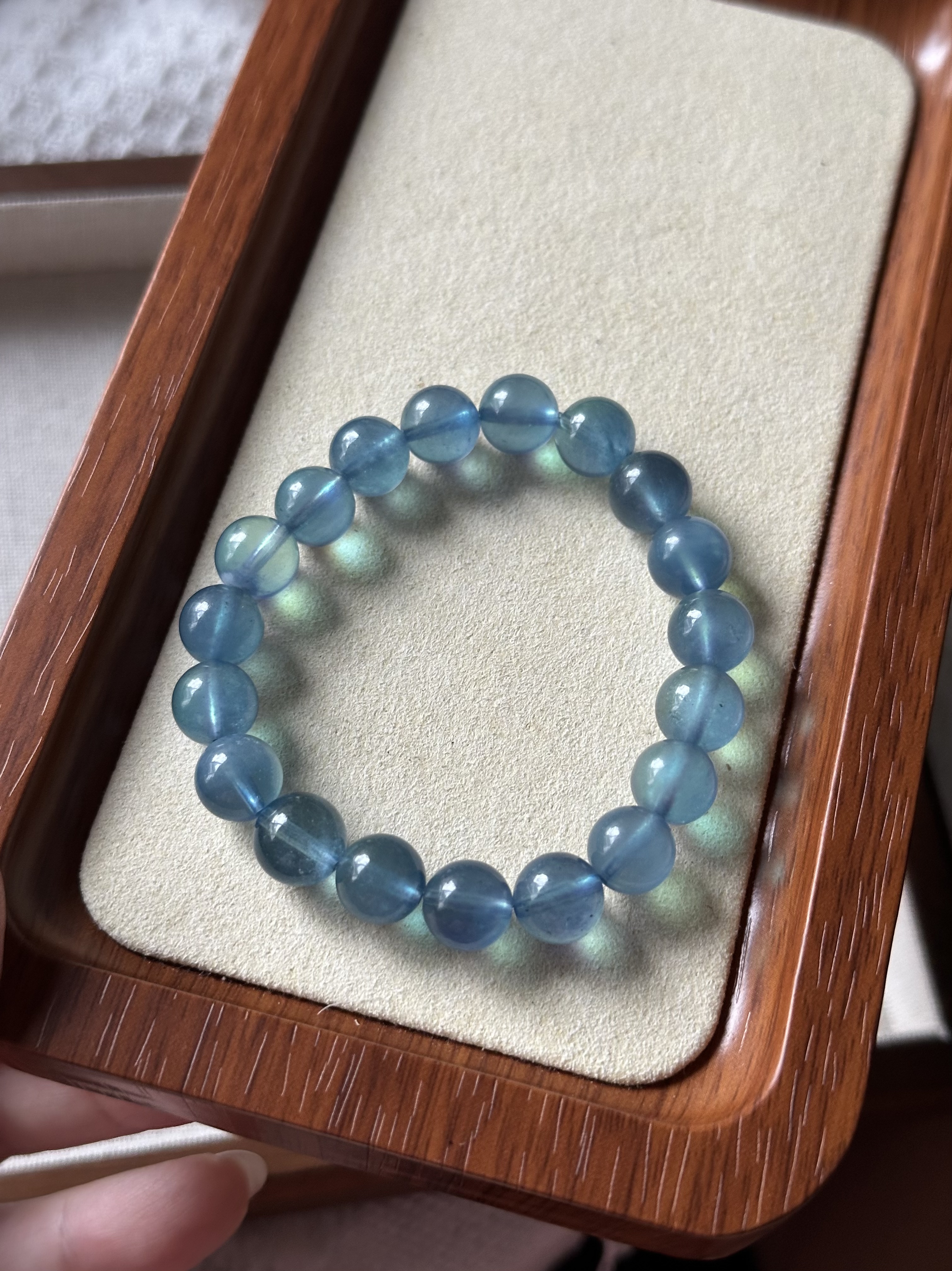 高货海蓝宝 ｜ High Grade Aquamarine 9.8mm