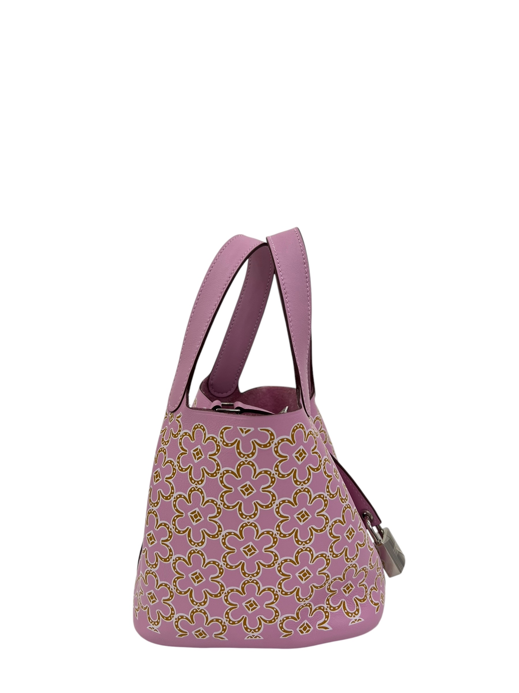 Pre-Owned HERMÉS Micro Picotin Lucky Daisy Stamp U /  Product Code: 061506