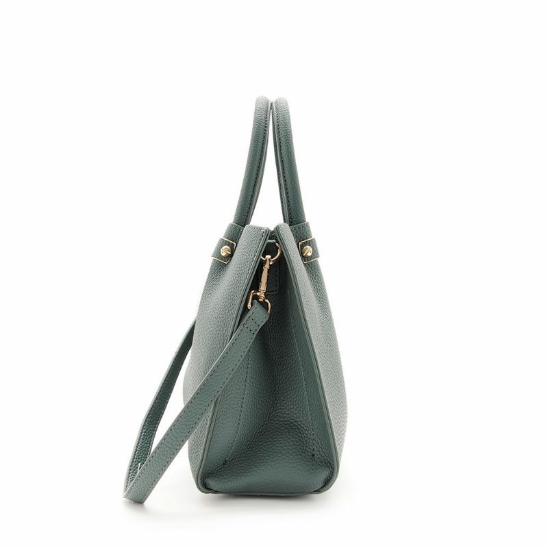 《現貨》日本firano傳統皮質側孭包(卡其色)