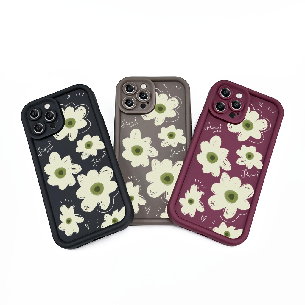 TPU DESIGN CASE PHONE FOR OPPO - DESIGN FLOWER K