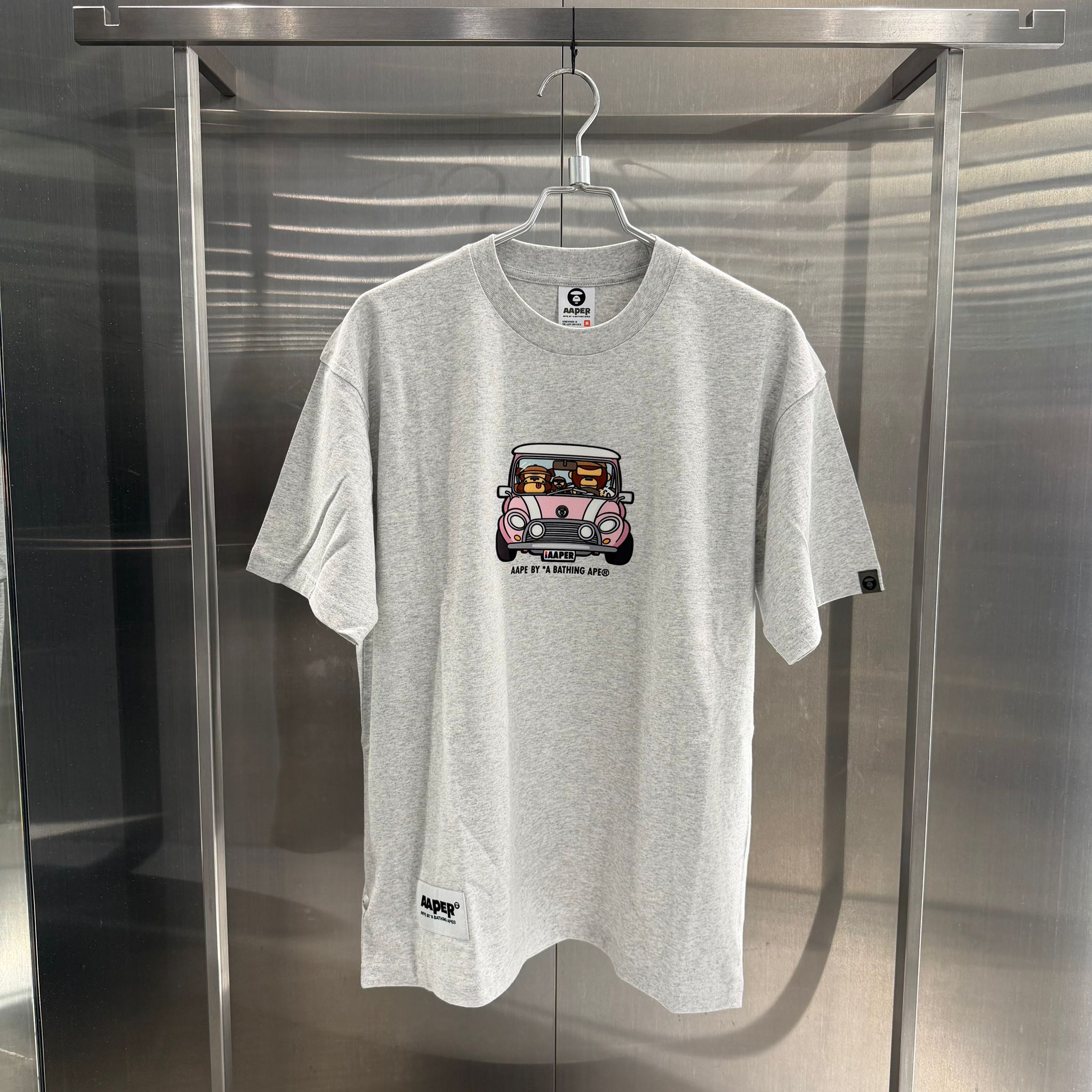 AAPE Relaxed fit AAPER graphic tee (1827) 寬鬆版