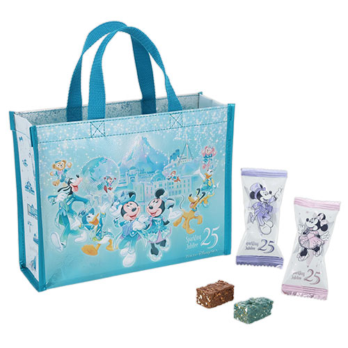 【預訂】DisneySea 25th Sparkling Jubilee - 手挽袋連朱古力脆脆